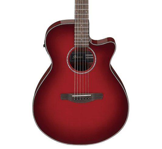 Ibanez AEG51-TRH Acoustic Guitar - Transparent Red Sunburst product image