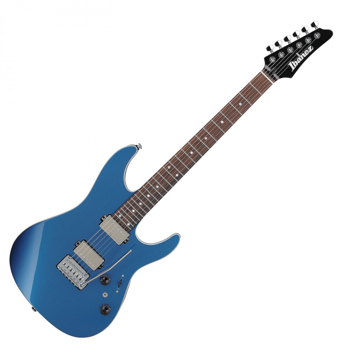 Ibanez AZ42P1-PBE AZ Premium Guitar - Prussian Blue Metallic detail image 4