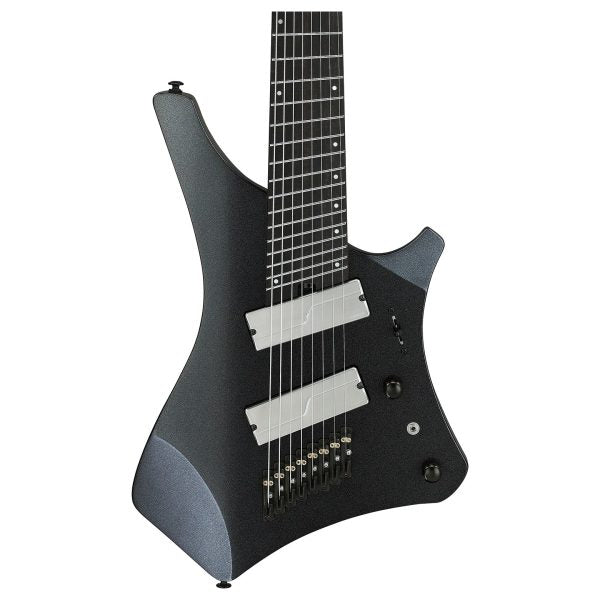 Ibanez Alpha A528 Multi-scale 8-string Electric Guitar - Iron Pewter detail image 7