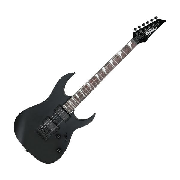 Ibanez GRG121DX-BKF Gio Electric Guitar - Black Flat detail image 8