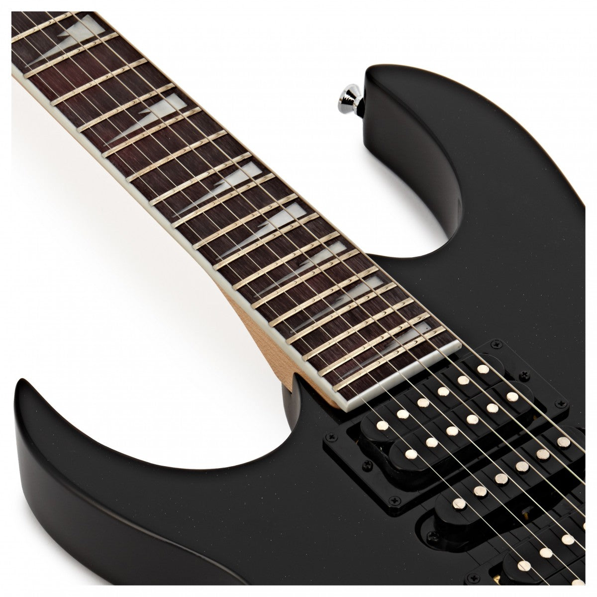 Ibanez GRG170DX GIO Left Hand Electric Guitar - Black Night detail image 5