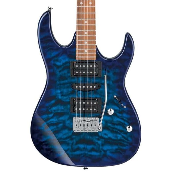 Ibanez GRX70QA GIO Electric Guitar - Transparent Blue Burst detail image 6