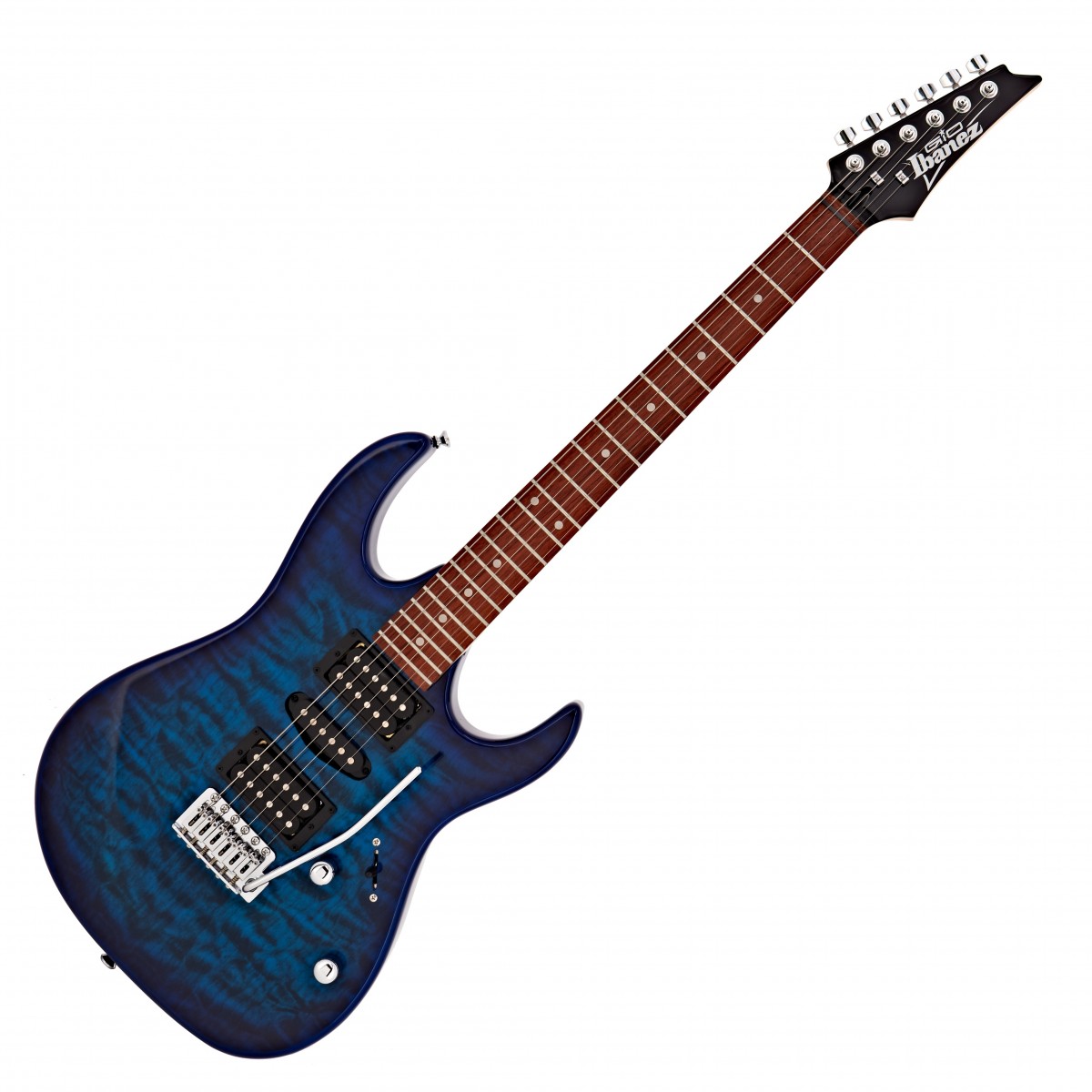Ibanez GRX70QA GIO Electric Guitar - Transparent Blue Burst detail image 2