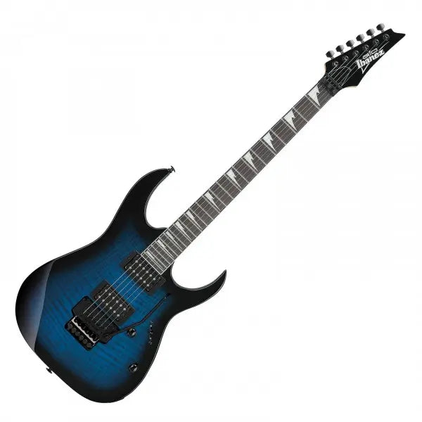 Ibanez Gio RG320FAT Electric Guitar - Transparent Blue Sunburst detail image 2