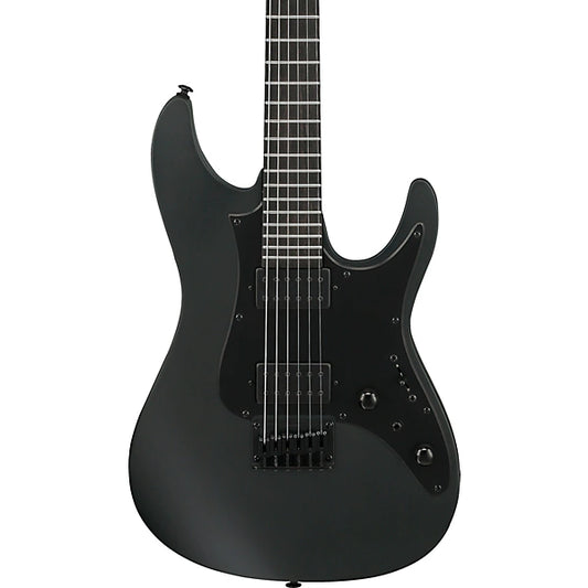 Ibanez Iron Label AZ41B1 Electric Guitar - Black Flat product image