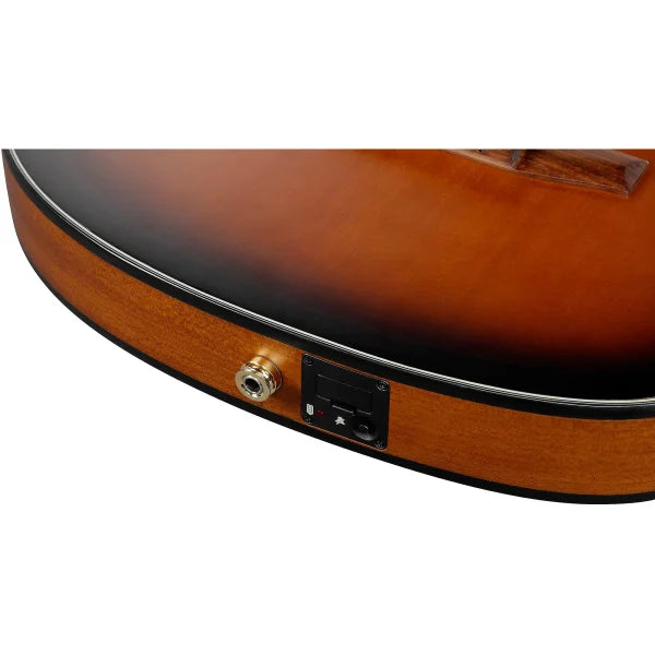 Ibanez Nylon String Acoustic Guitar - Brown Sunburst Flat detail image 11