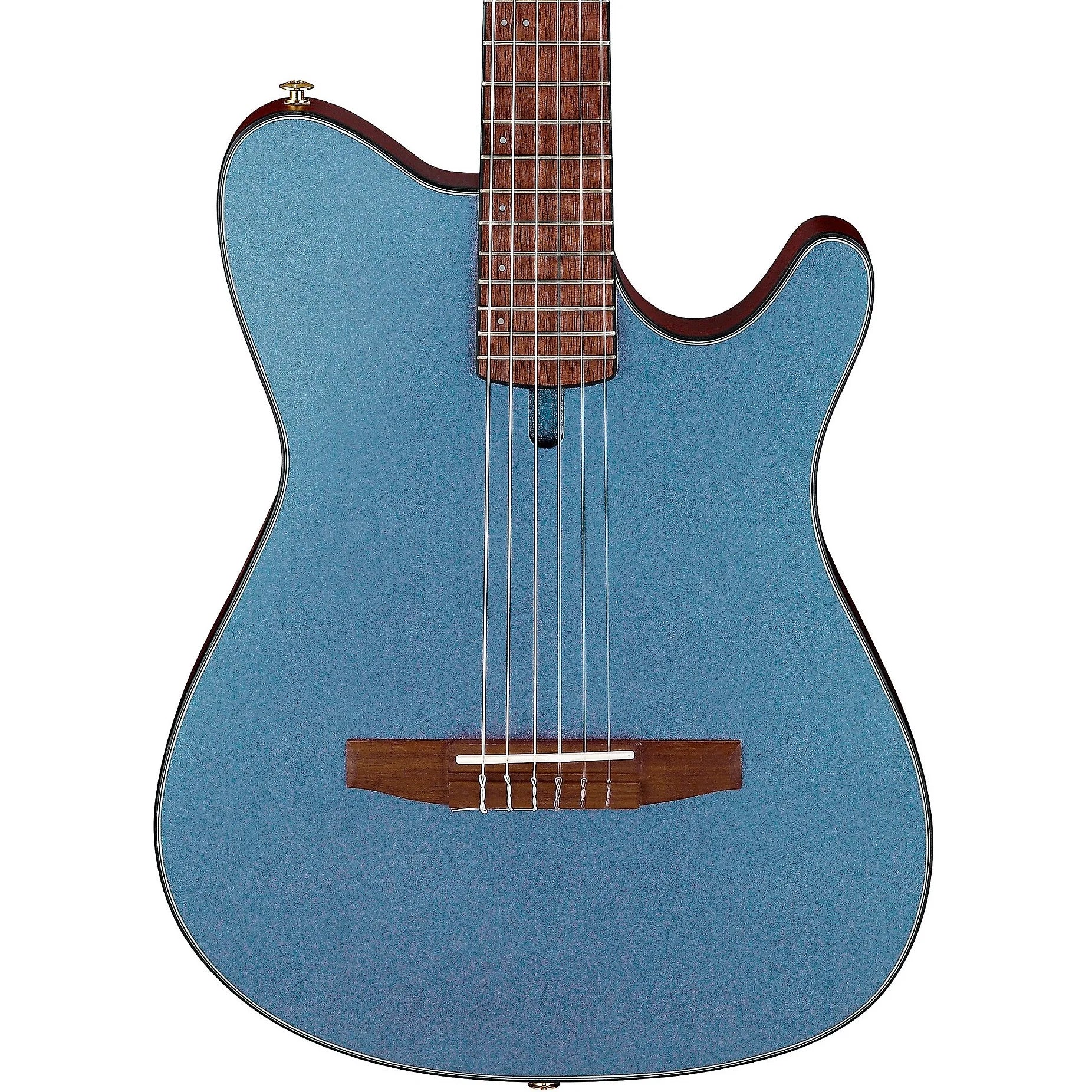 Ibanez Nylon String Acoustic Guitar - Indigo Blue Metallic Flat product image