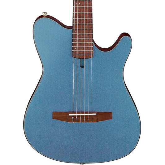 Ibanez Nylon String Acoustic Guitar - Indigo Blue Metallic Flat product image