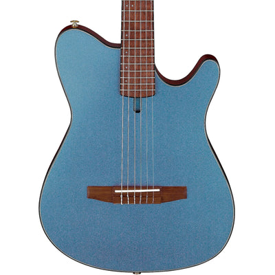 Ibanez Nylon String Acoustic Guitar - Indigo Blue Metallic Flat product image