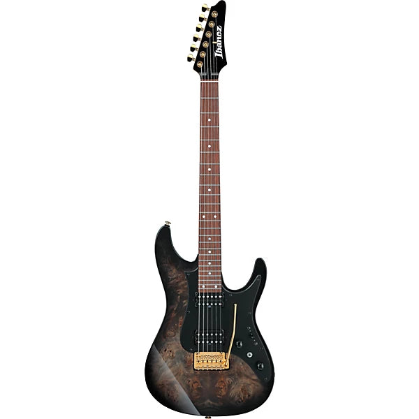 Ibanez Premium AZ41P1PB Electric Guitar - Transparent Gray Burst detail image 2