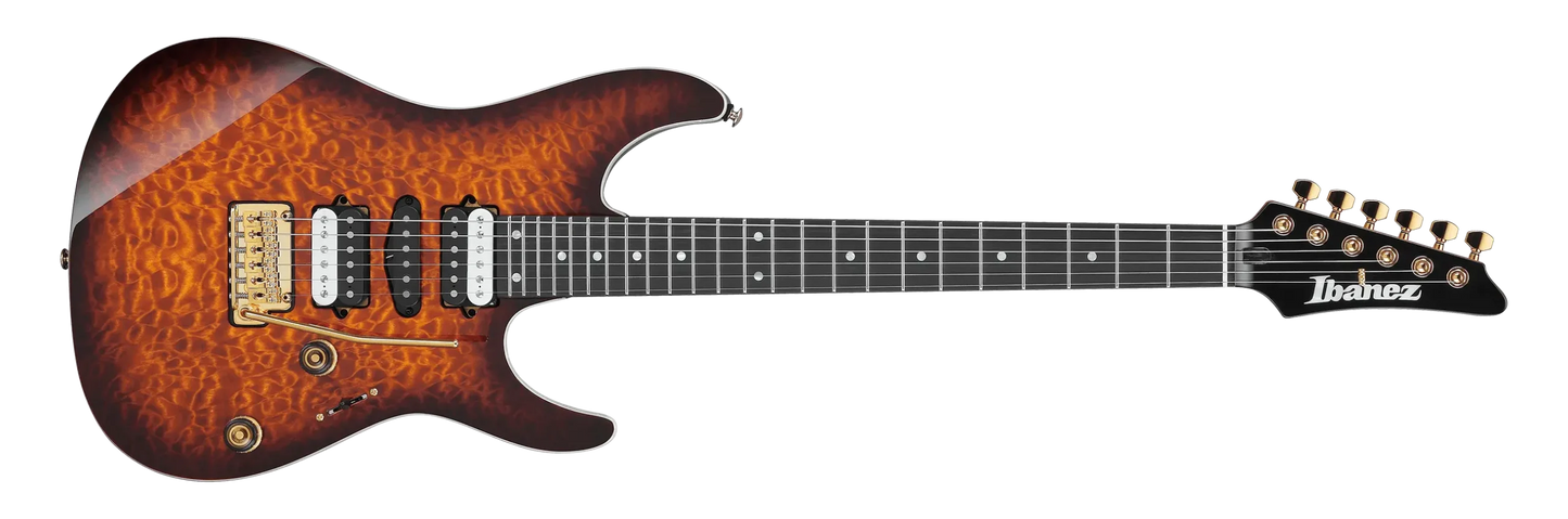 Ibanez Premium AZ47P1QM Electric Guitar - Dragon Eye Burst detail image 2