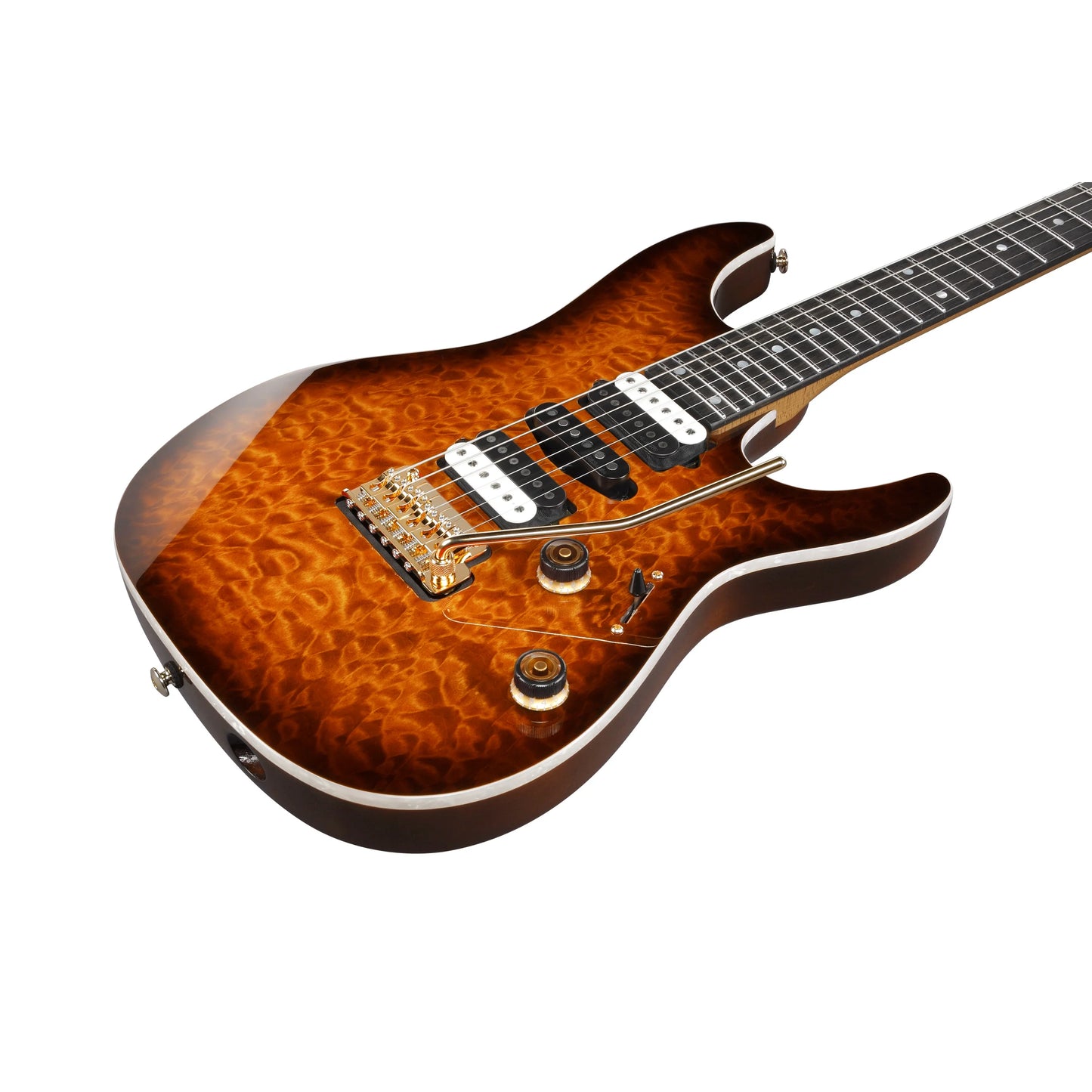 Ibanez Premium AZ47P1QM Electric Guitar - Dragon Eye Burst detail image 3