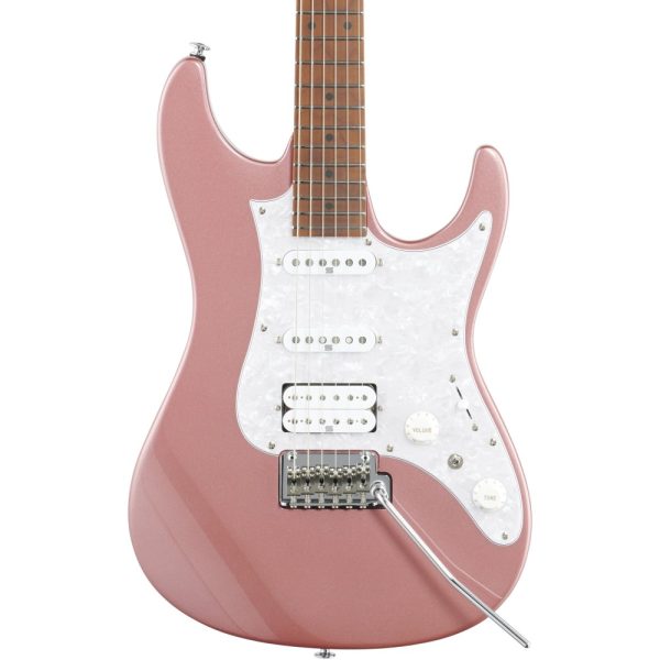 Ibanez Prestige AZ2204 Electric Guitar - Hazy Rose Metallic detail image 8