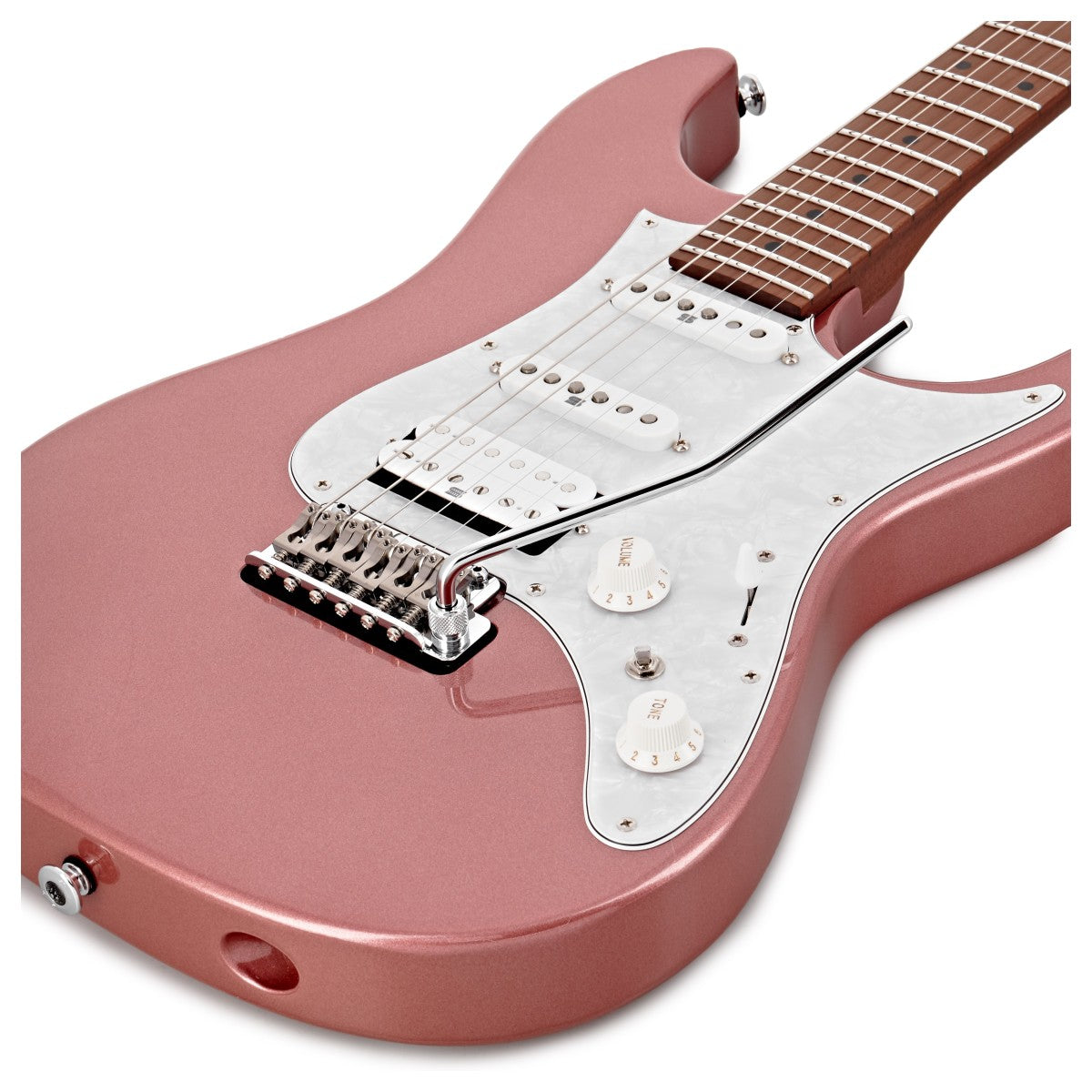 Ibanez Prestige AZ2204 Electric Guitar - Hazy Rose Metallic detail image 3