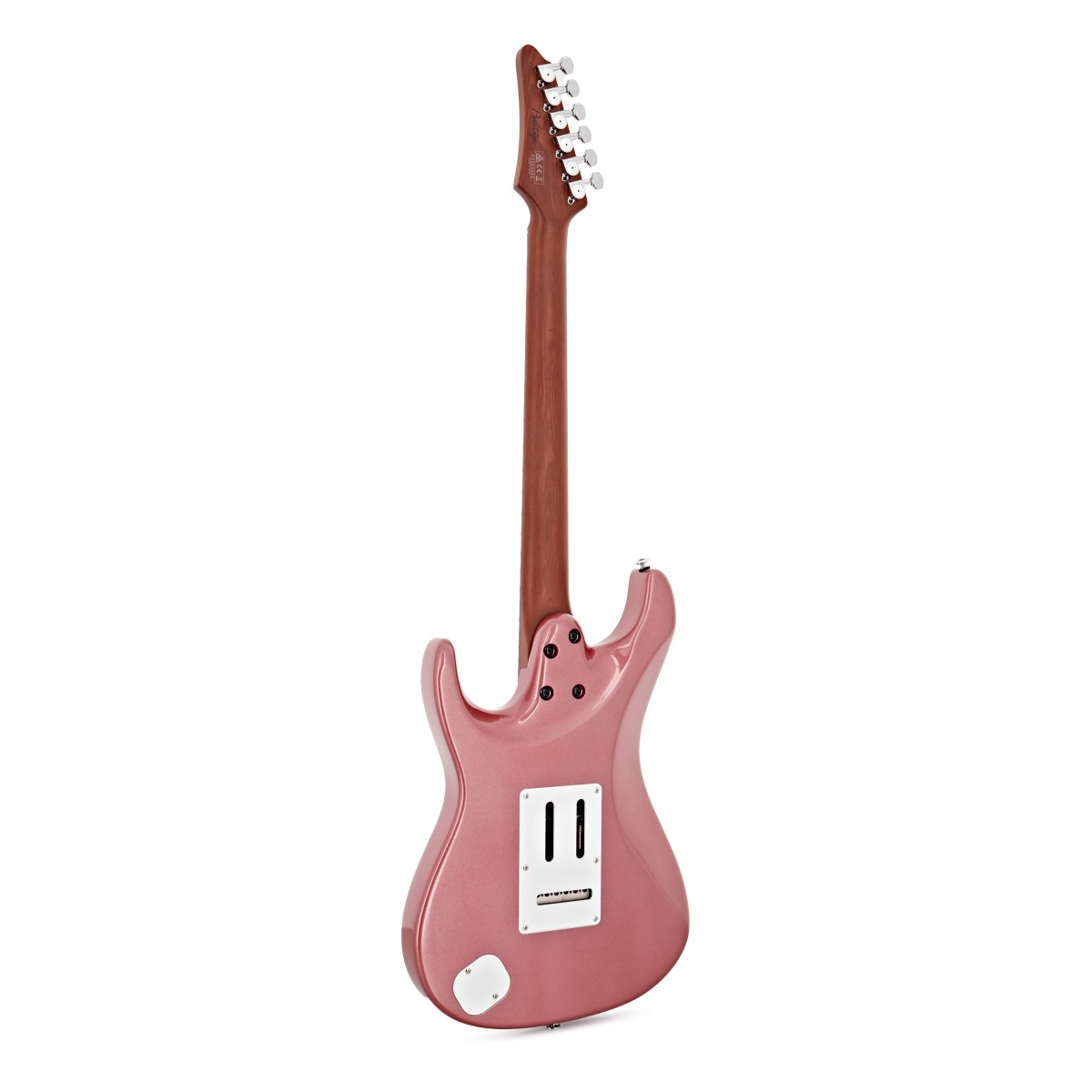 Ibanez Prestige AZ2204 Electric Guitar - Hazy Rose Metallic detail image 6