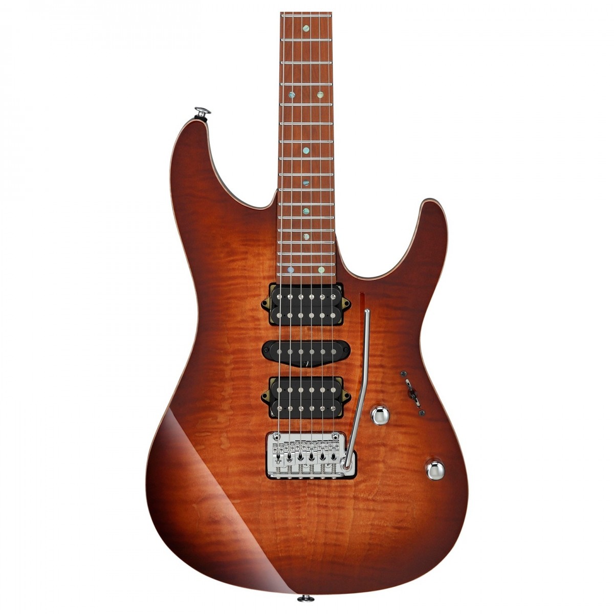Ibanez Prestige AZ2407F Electric Guitar - Brownish Sphalerite product image