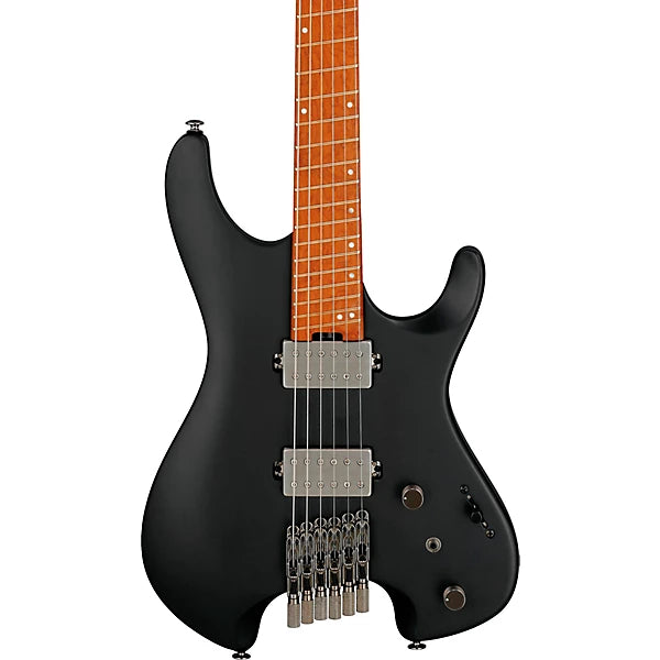 Ibanez QX52 Headless 6-String Electric Guitar - Black Flat product image
