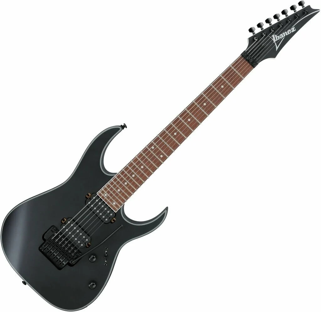 Ibanez RG7320EX-BKF 7-String Electric Guitar - Black Flat detail image 2