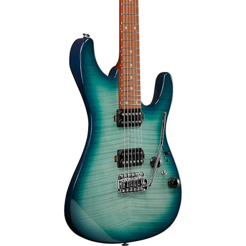 Ibanez Standard AZ24S1F Electric Guitar – Turquoise Burst detail image 2