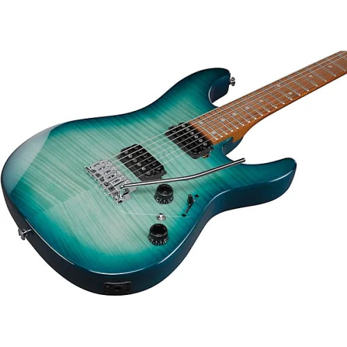 Ibanez Standard AZ24S1F Electric Guitar – Turquoise Burst detail image 3