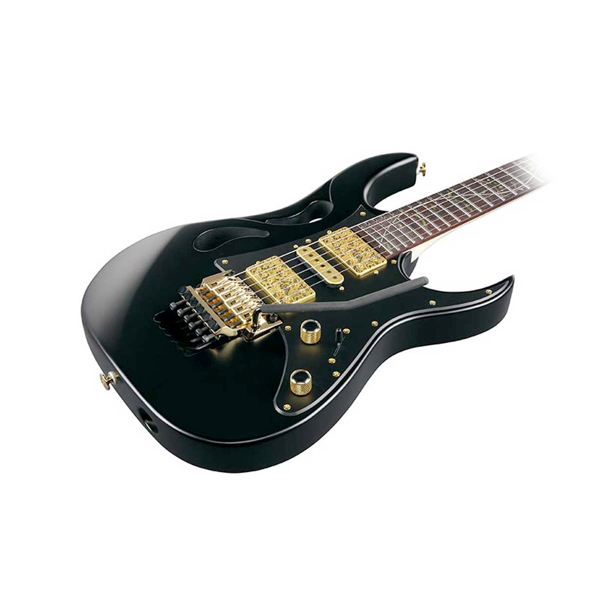 Ibanez Steve Vai Signature PIA3761 Electric Guitar - Onyx Black detail image 3