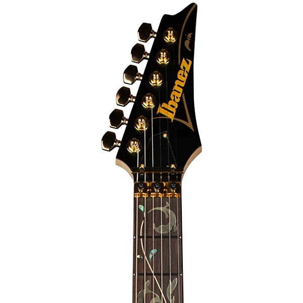 Ibanez Steve Vai Signature PIA3761 Electric Guitar - Onyx Black detail image 6
