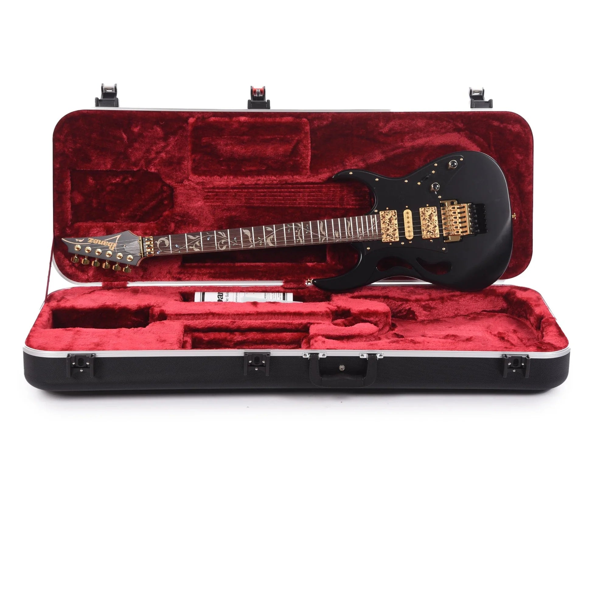Ibanez Steve Vai Signature PIA3761 Electric Guitar - Onyx Black detail image 7