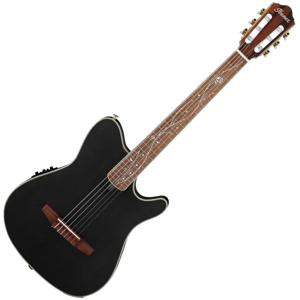 Ibanez Tim Henson Nylon Acoustic Electric Guitar - Black detail image 7