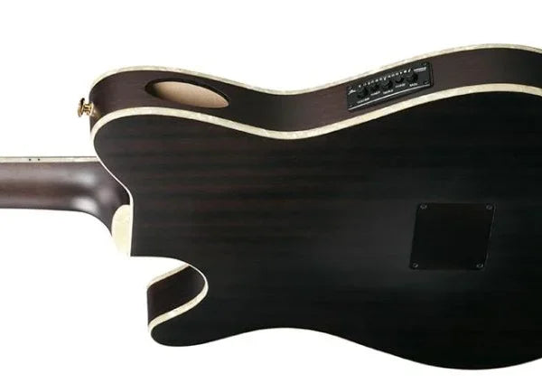 Ibanez Tim Henson Nylon Acoustic Electric Guitar - Black detail image 9