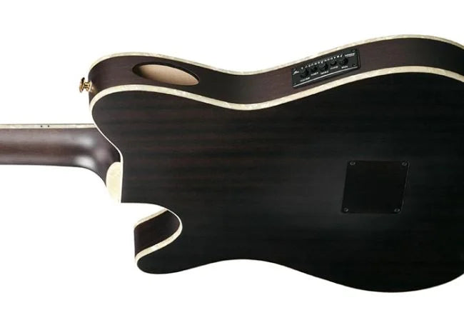Ibanez Tim Henson Nylon Acoustic Electric Guitar - Black detail image 4