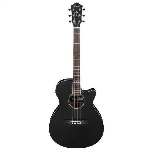 Ibanez AEG7MH-WK Acoustic Guitar w/ EQ : Weathered Black Open Pore - Ibanez - VisionSounds South Africa