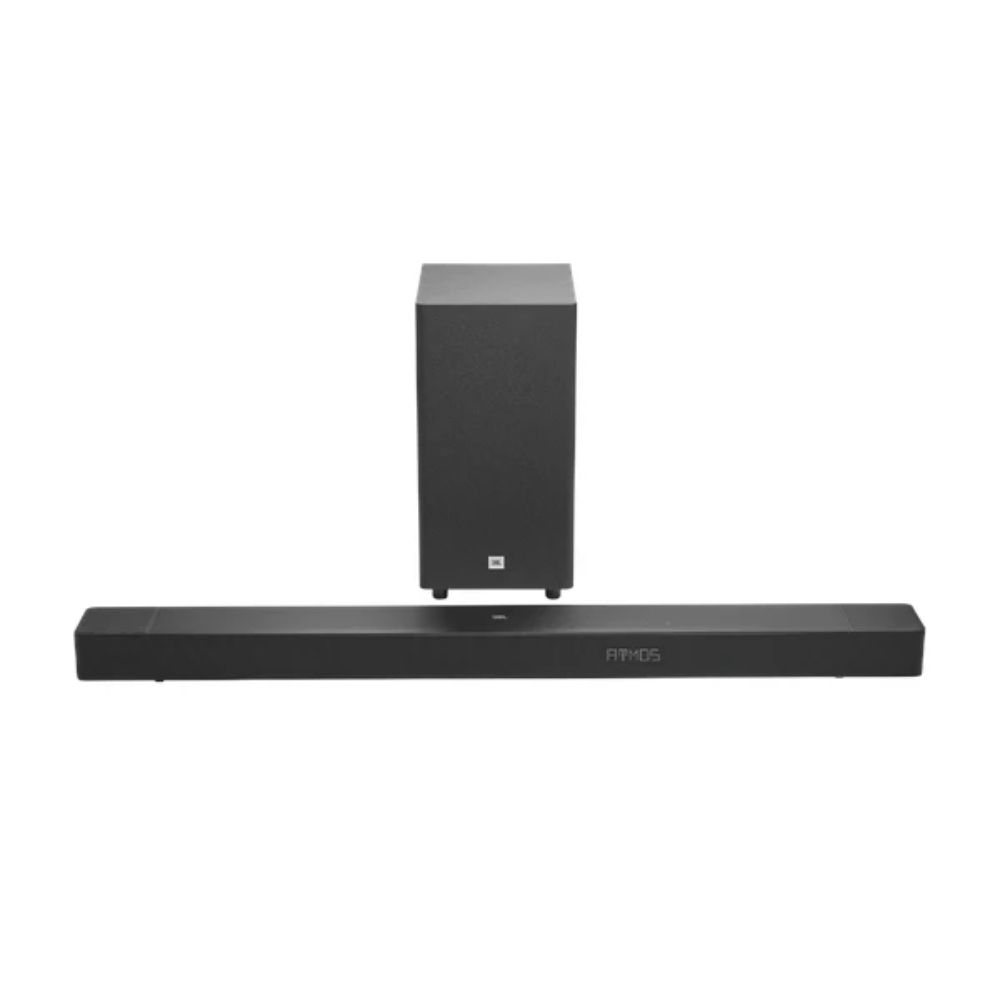 JBL SB595 3.1.2 Channel True Dolby Atmos Soundbar and Sub view 2