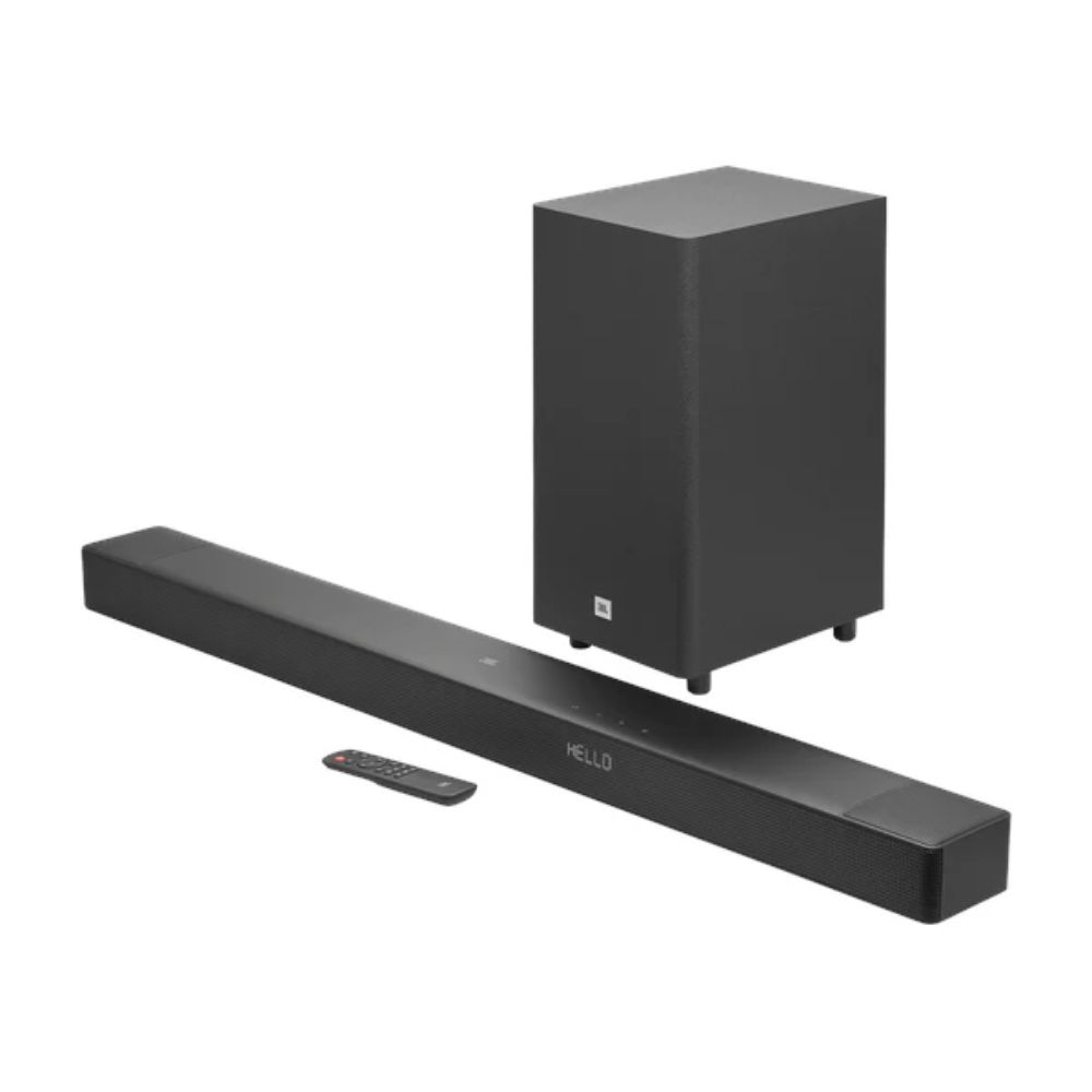 JBL SB595 3.1.2 Channel True Dolby Atmos Soundbar and Sub view 4