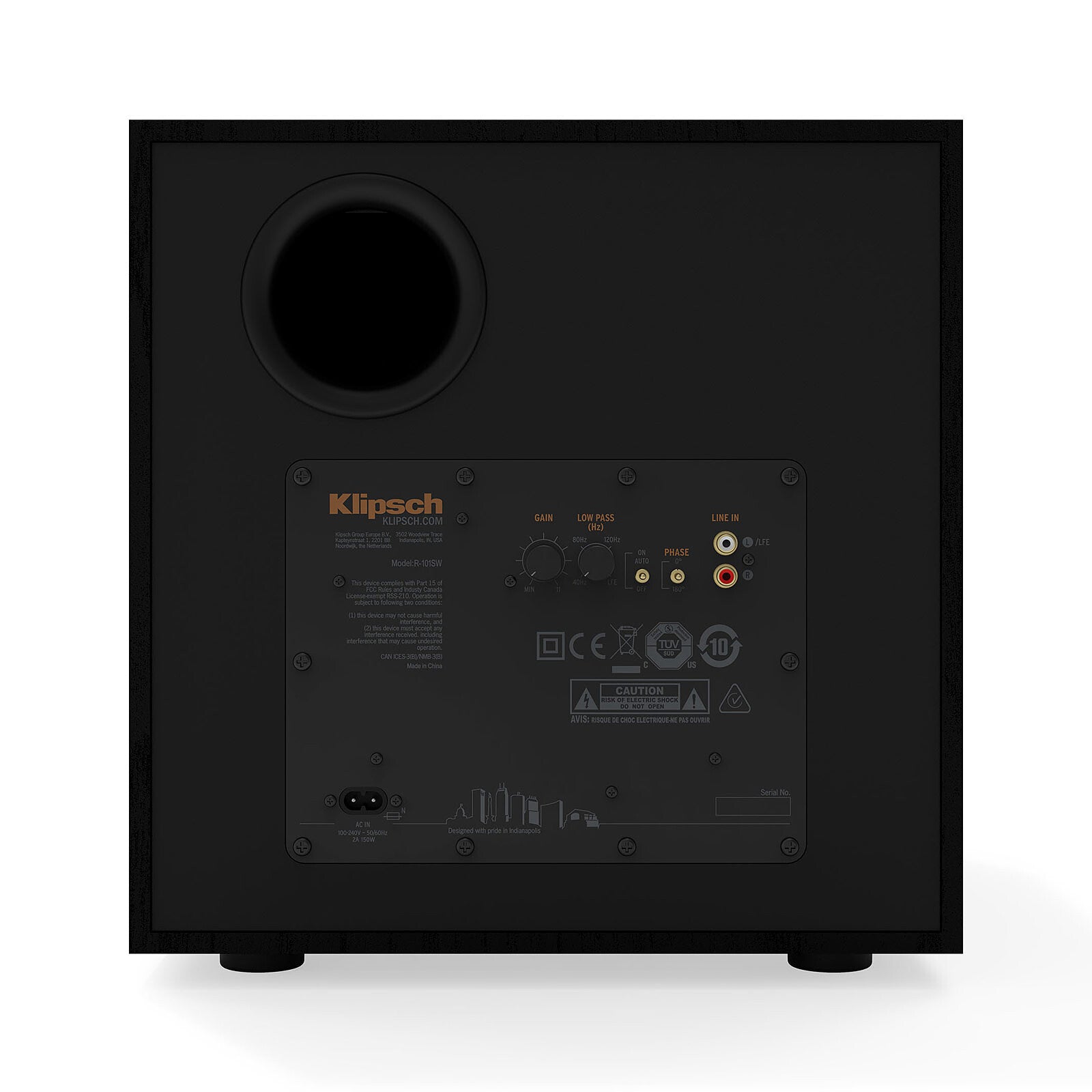 Klipsch R-101SW 10inch Subwoofer -each - View 2