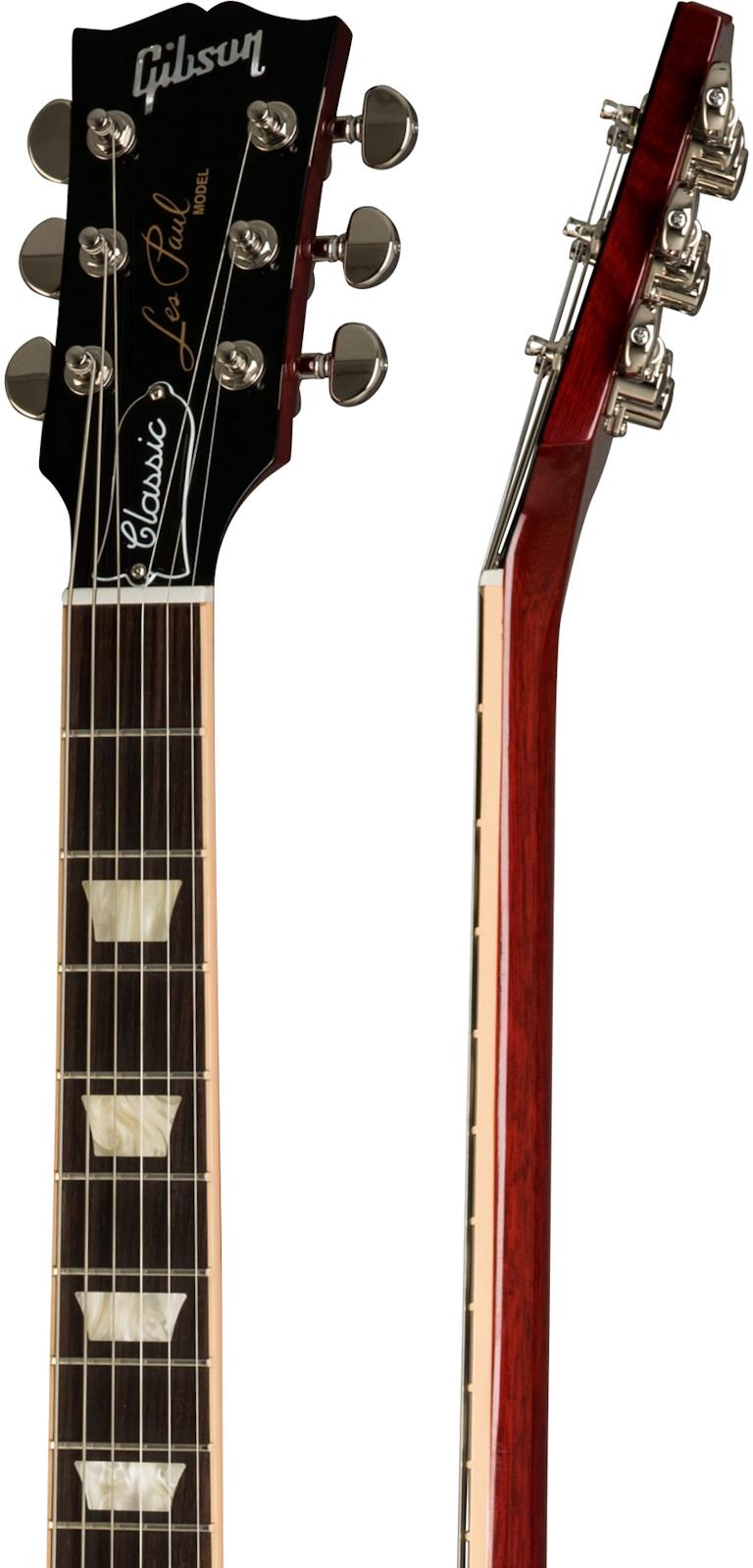Gibson Les Paul Classic Electric Guitar - Heritage Cherry Sunburst detail image 3
