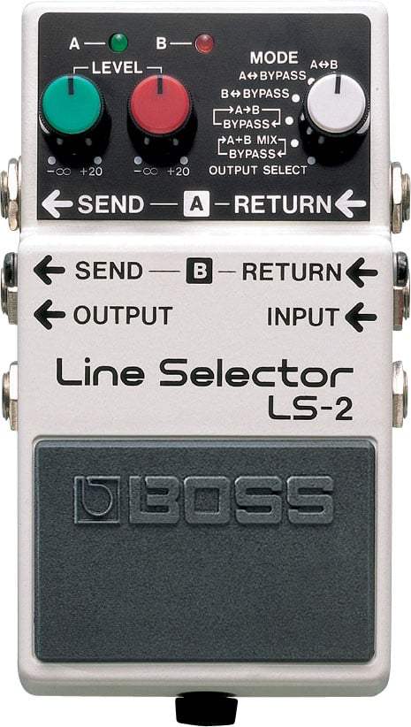 BOSS LS2 Line Selector Guitar Effects Pedal - Boss - VisionSounds South Africa