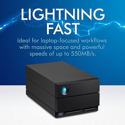 LaCie 2Big Dock Thunderbolt 3 Hard Drive (32TB) product image 2