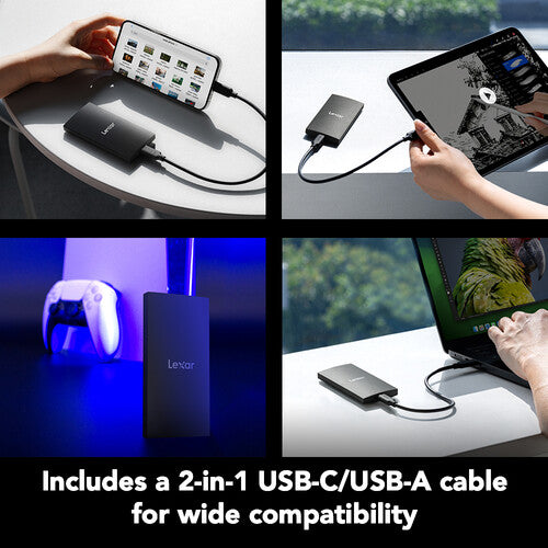 Lexar 1TB SL300 USB 3.2 Gen 2 Portable SSD product image 6