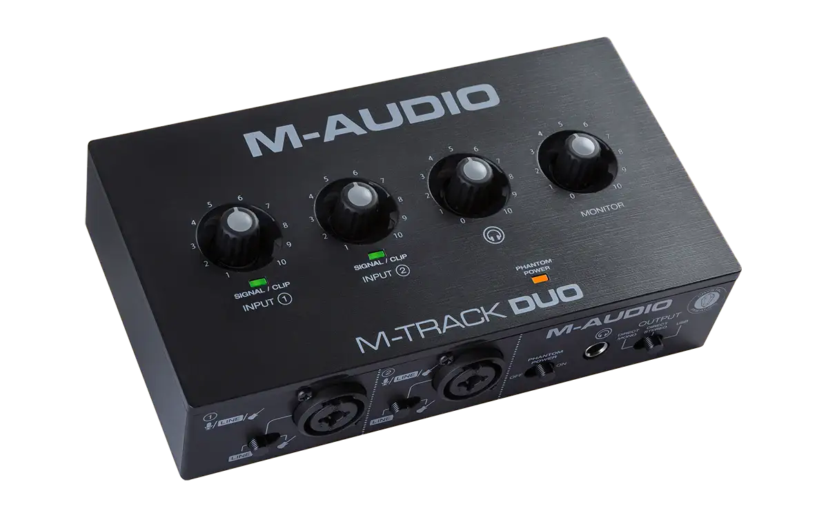 M-Audio M-Track Duo USB Interface - M-Audio - VisionSounds South Africa