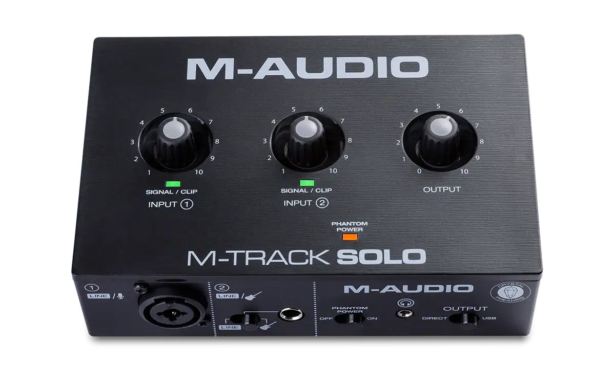 M-Audio M-Track Solo USB Audio Interface - M-Audio - VisionSounds South Africa
