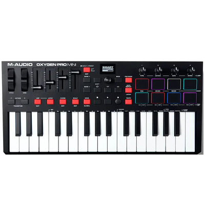 M-Audio Oxygen Pro Mini 32 Key USB MIDI Keyboard Controller - M-Audio - VisionSounds South Africa
