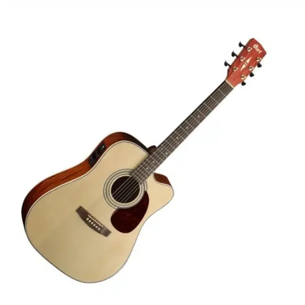 Cort MR500E OP Acoustic-Electric Guitar – Natural detail image 6