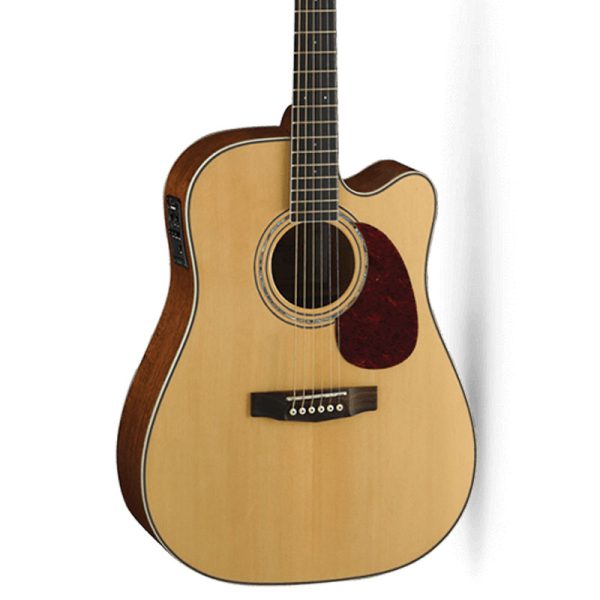 Cort MR710F Acoustic-Electric Guitar – Natural Satin detail image 5