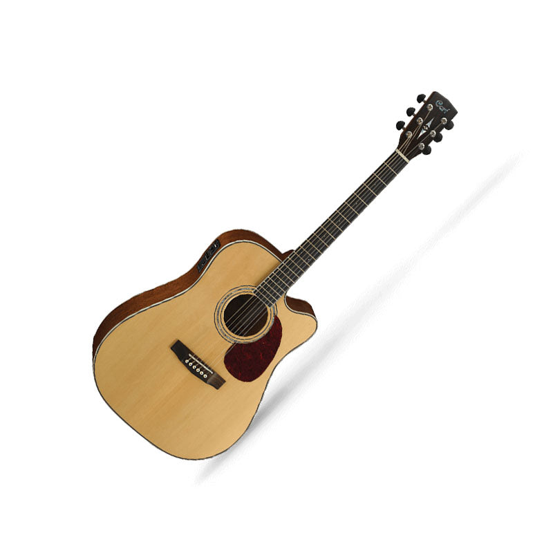 Cort MR710F Acoustic-Electric Guitar – Natural Satin detail image 2
