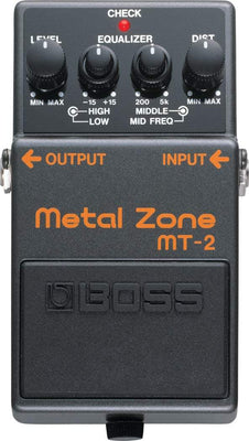 BOSS MT2 Metal Zone Guitar Effects Pedal - Boss - VisionSounds South Africa