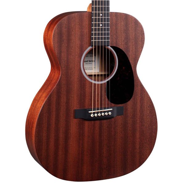 Martin 000-10E Acoustic-Electric Guitar – Natural Satin Sapele detail image 5