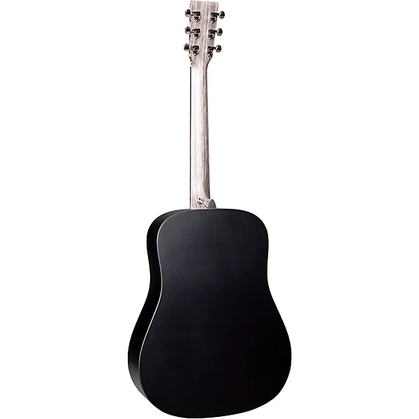 Martin DX Johnny Cash Acoustic Guitar - Jet Black detail image 3