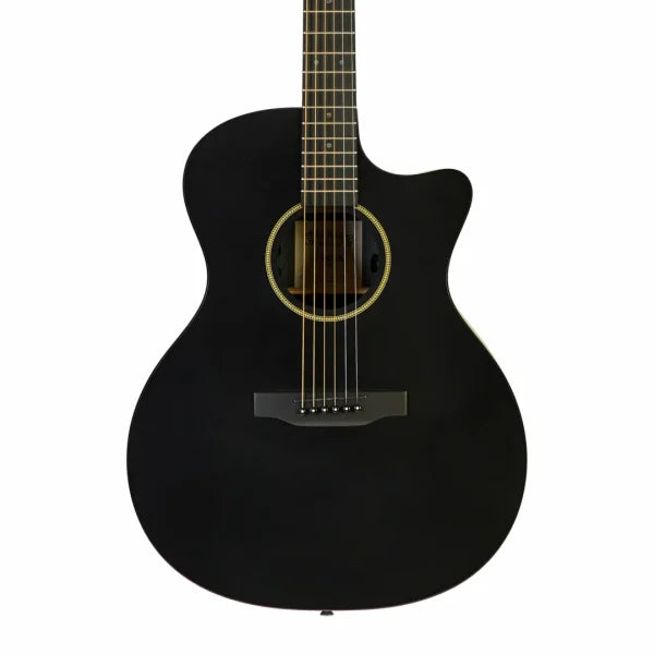 Martin GPC-X1E Acoustic-Electric Guitar - Black detail image 5