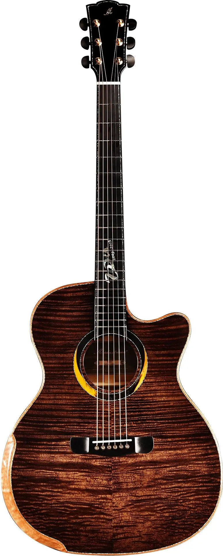 Merida Duke Grand Auditorium Acoustic-Electric Guitar detail image 2