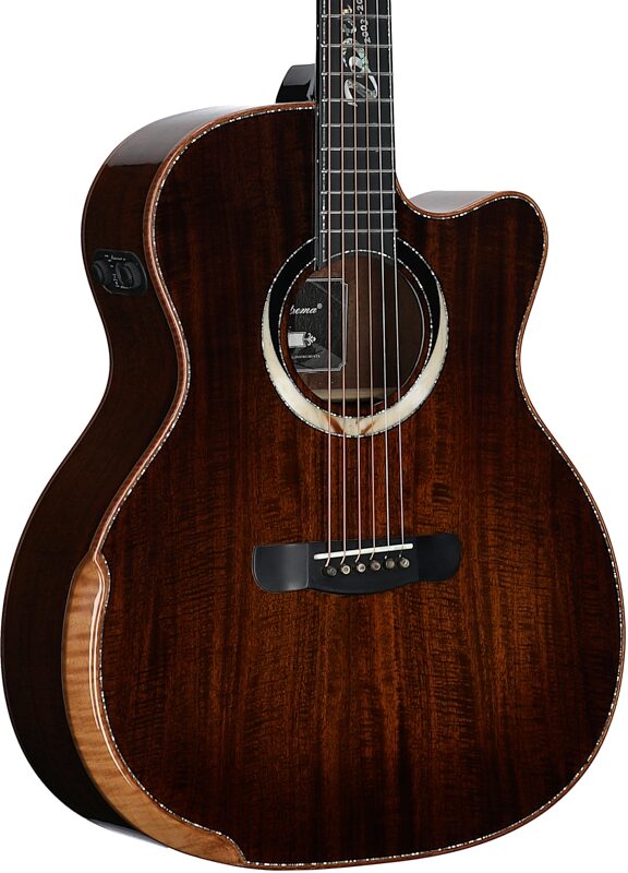 Merida Gloria V Grand Auditorium Acoustic Electric Guitar detail image 2